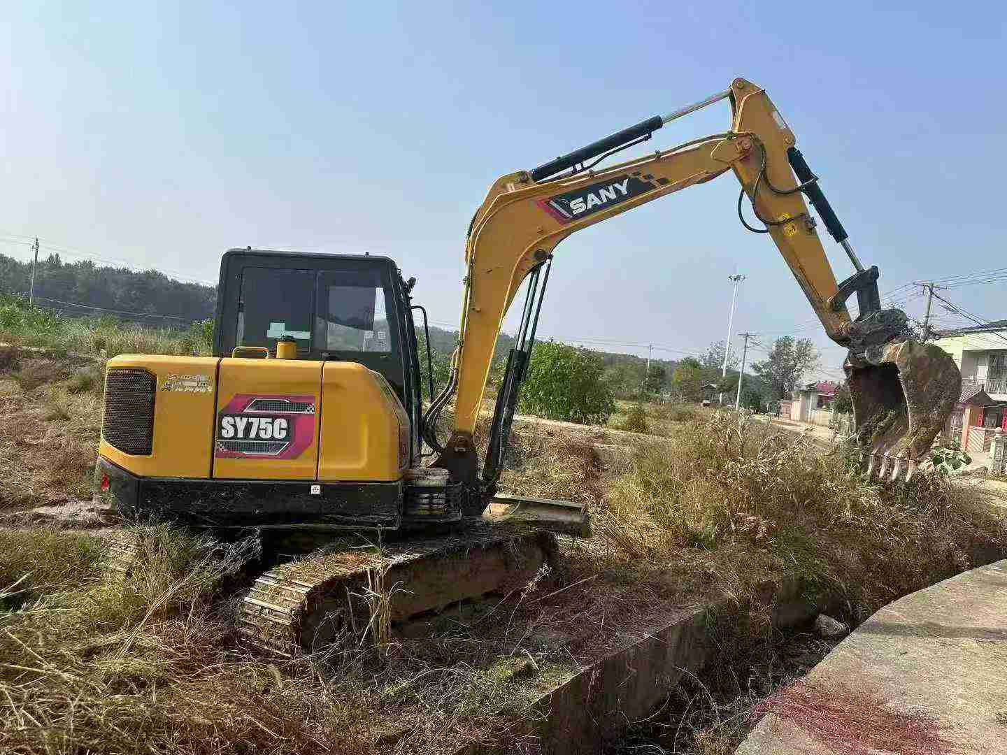 Used Sany SY55 Excavator 2024 Model / 2