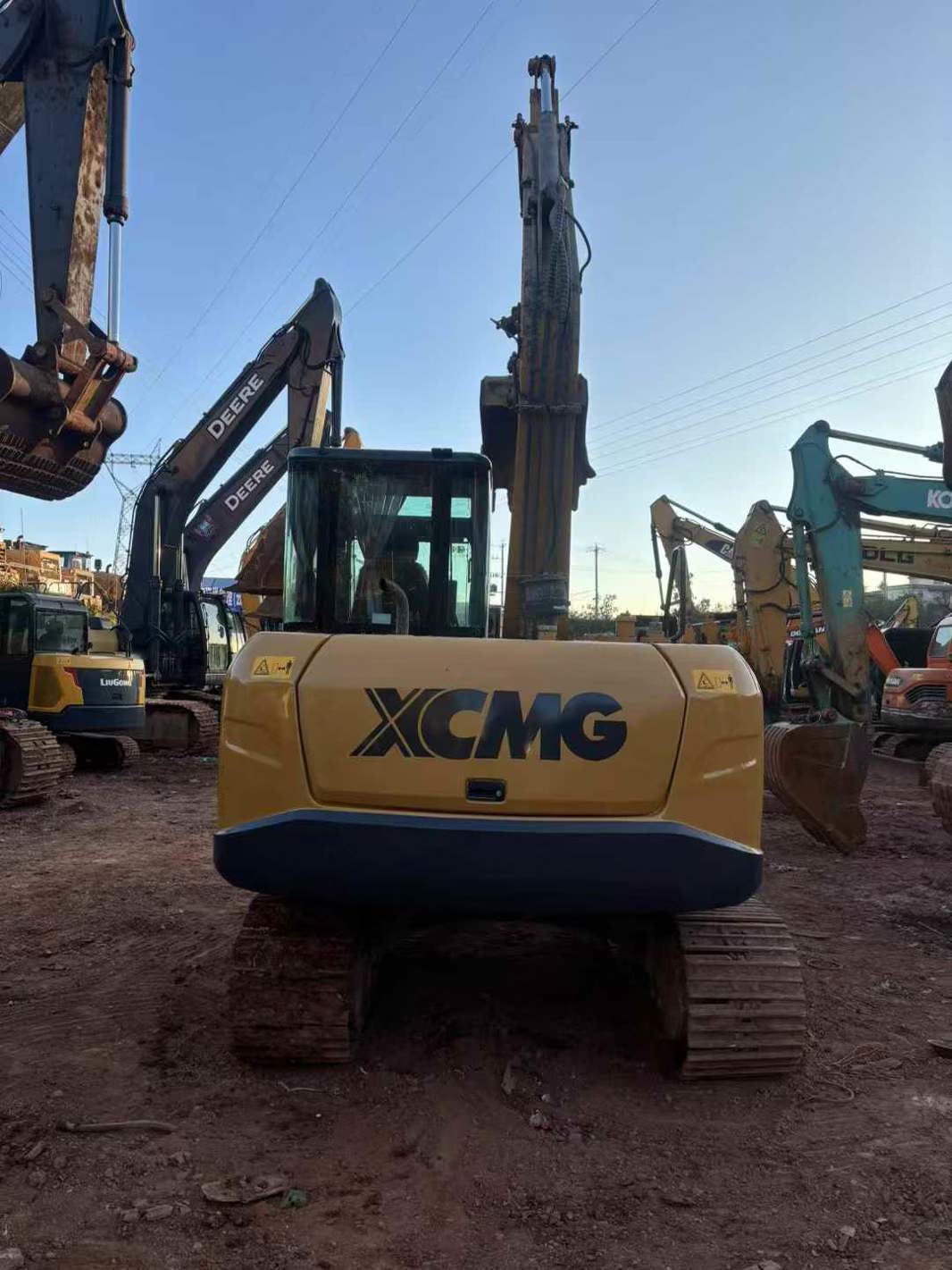 Used XCMG XE75WD Excavator 2018 Model / 2