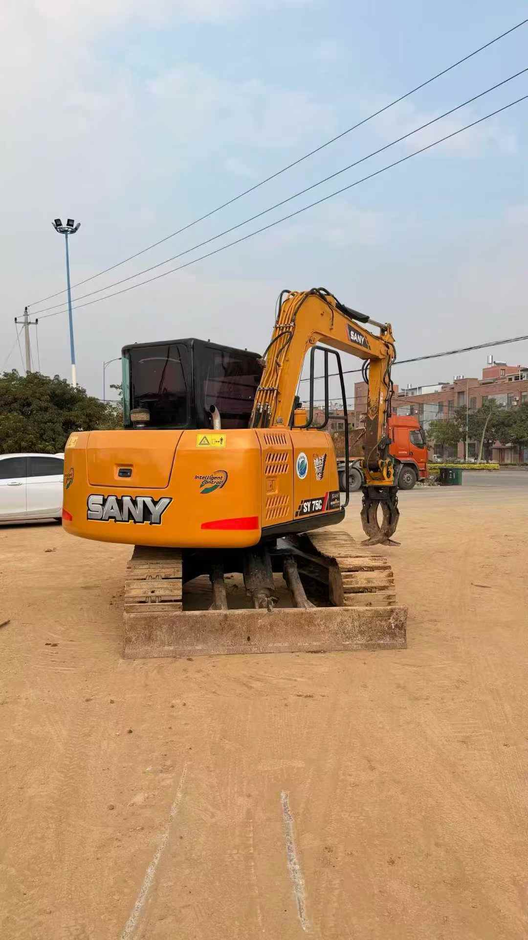 Used Sany SY75 Excavator 2016 Model / 2