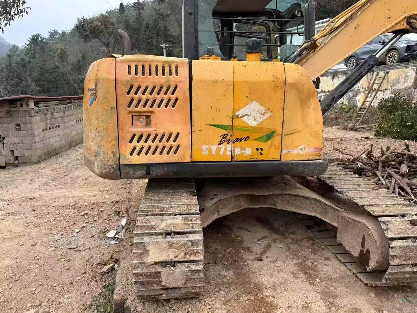 Buy Sany SY75 Used Excavator / 3 Used Sany SY75 Excavator 2014 Model / 3