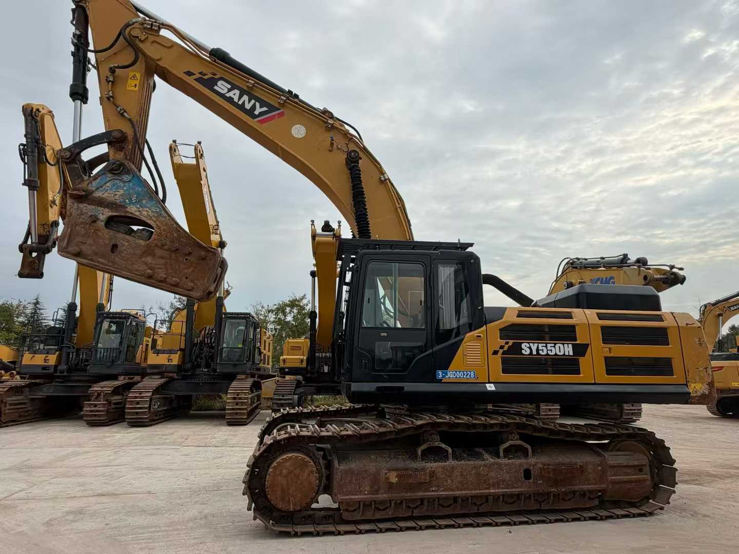 Buy Sany SY55 Used Excavator / 3 Used Sany SY55 Excavator 2020 Model / 3