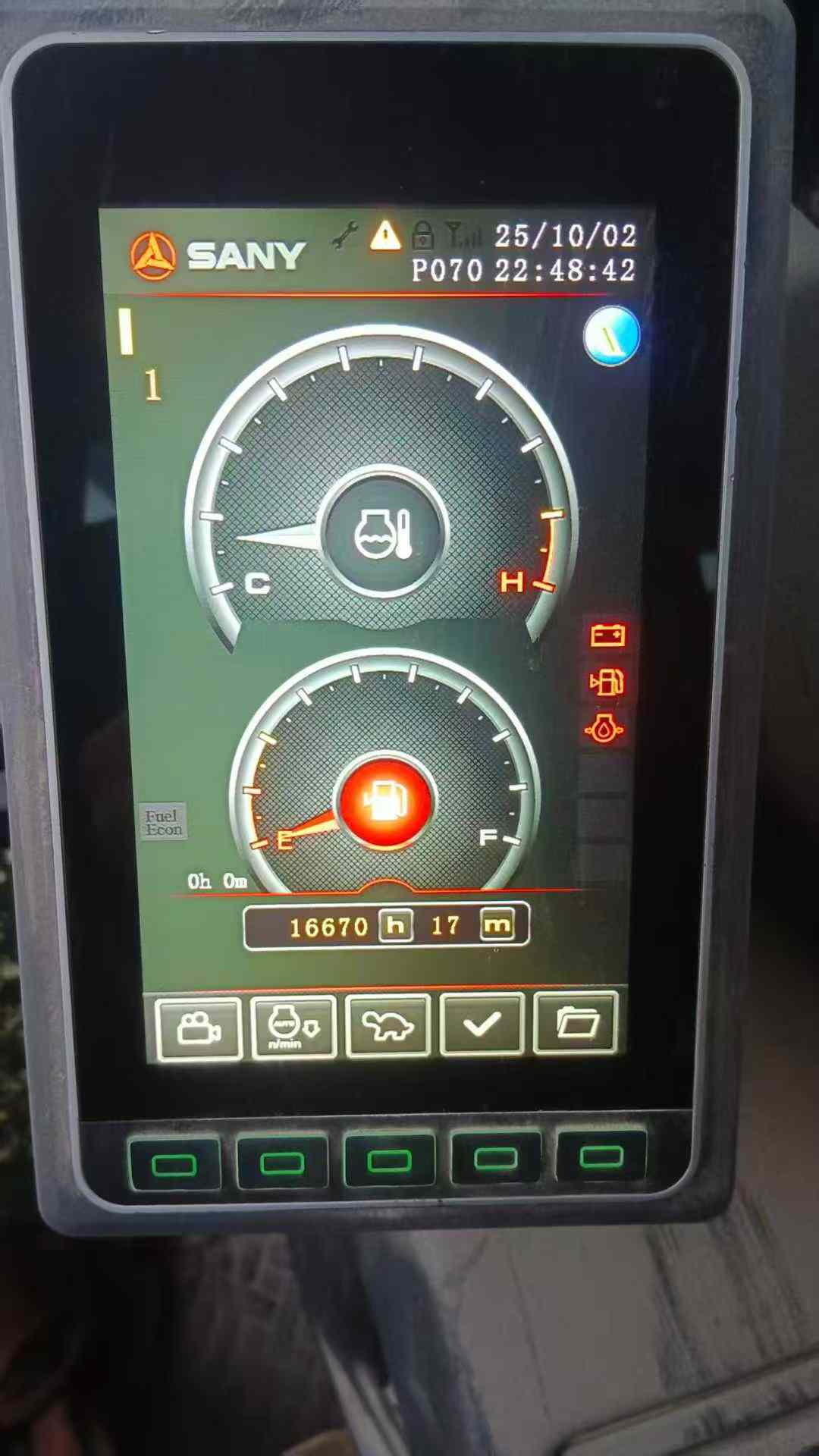 Buy Sany SY75 Used Excavator / 5 Used Sany SY75 Excavator 2020 Model / 5