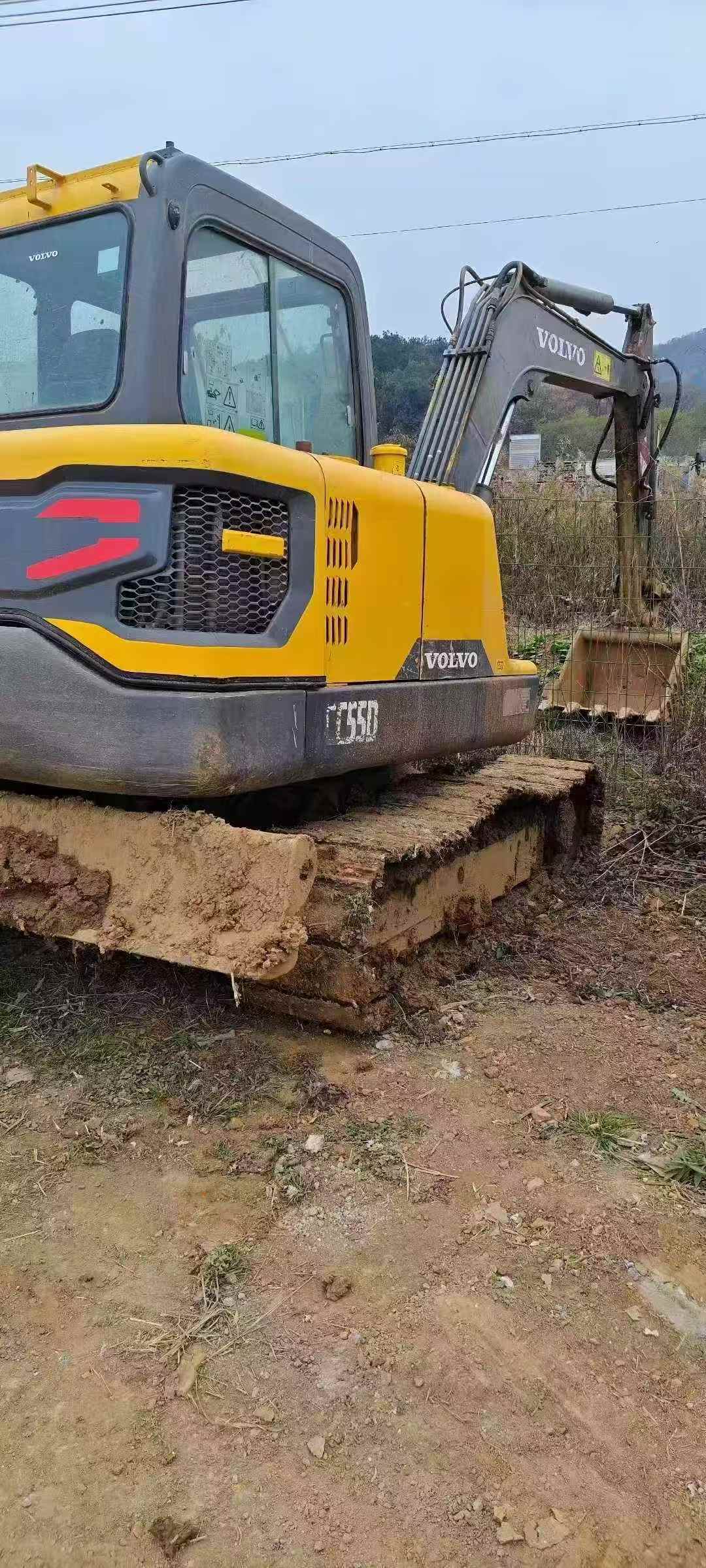 Buy Volvo EW55 Used Excavator / 3 Used Volvo EW55 Excavator 2019 Model / 3