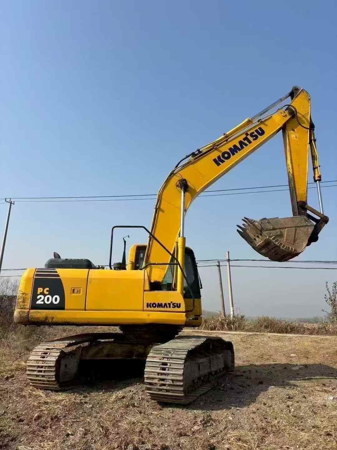Buy Komatsu PC200-8 Used Excavator / 3 Used Komatsu PC200-8 Excavator 2018 Model / 3