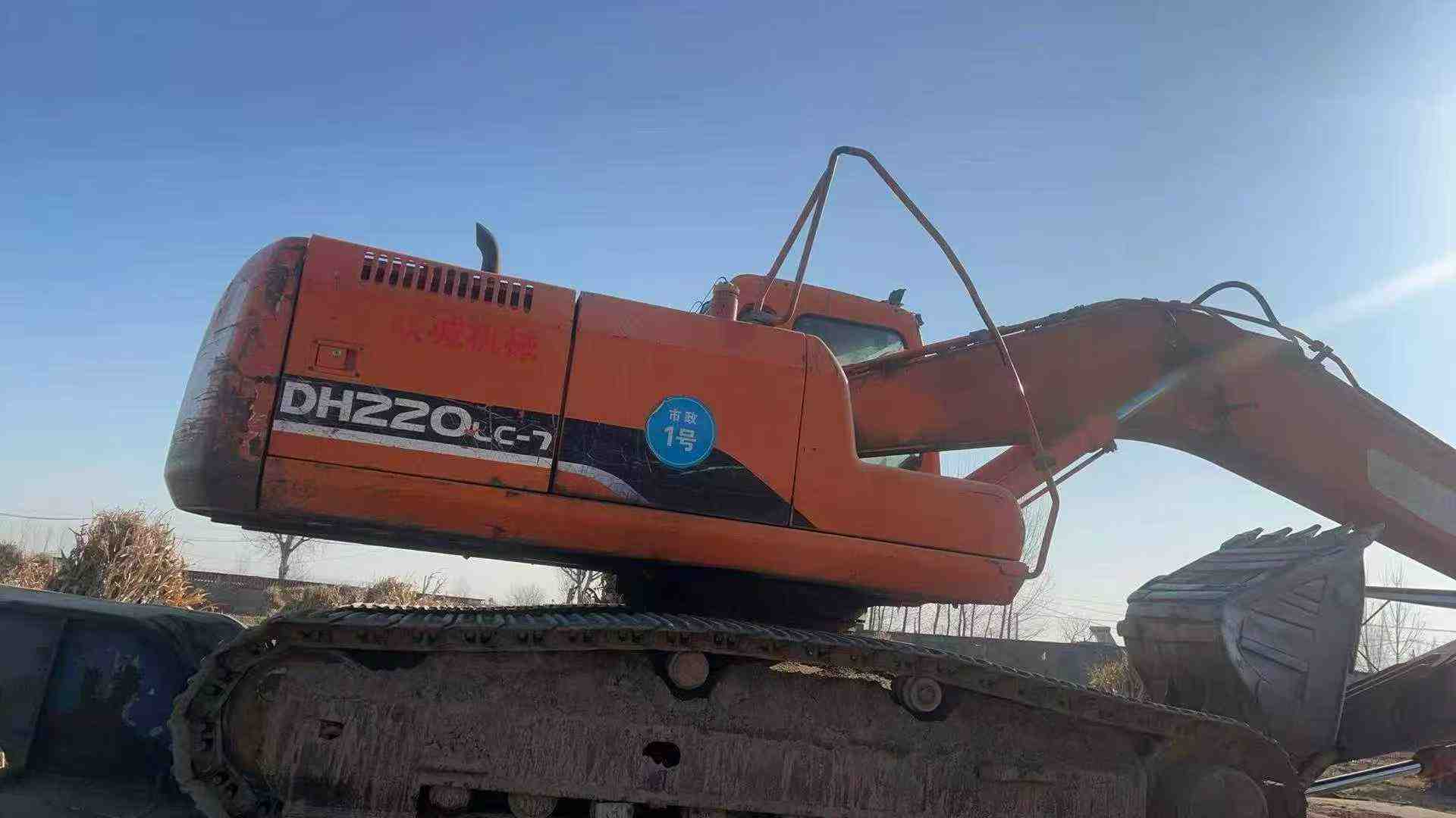 Buy Doosan DH220-7 Used Excavator / 3 Used Doosan DH220-7 Excavator 2016 Model / 3