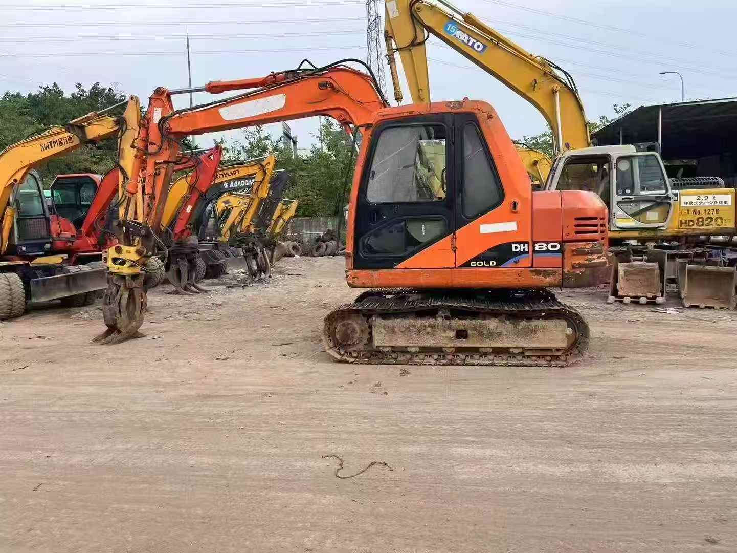 Buy Doosan DX80 Used Excavator / 2 Used Doosan DX80 Excavator 2016 Model / 2