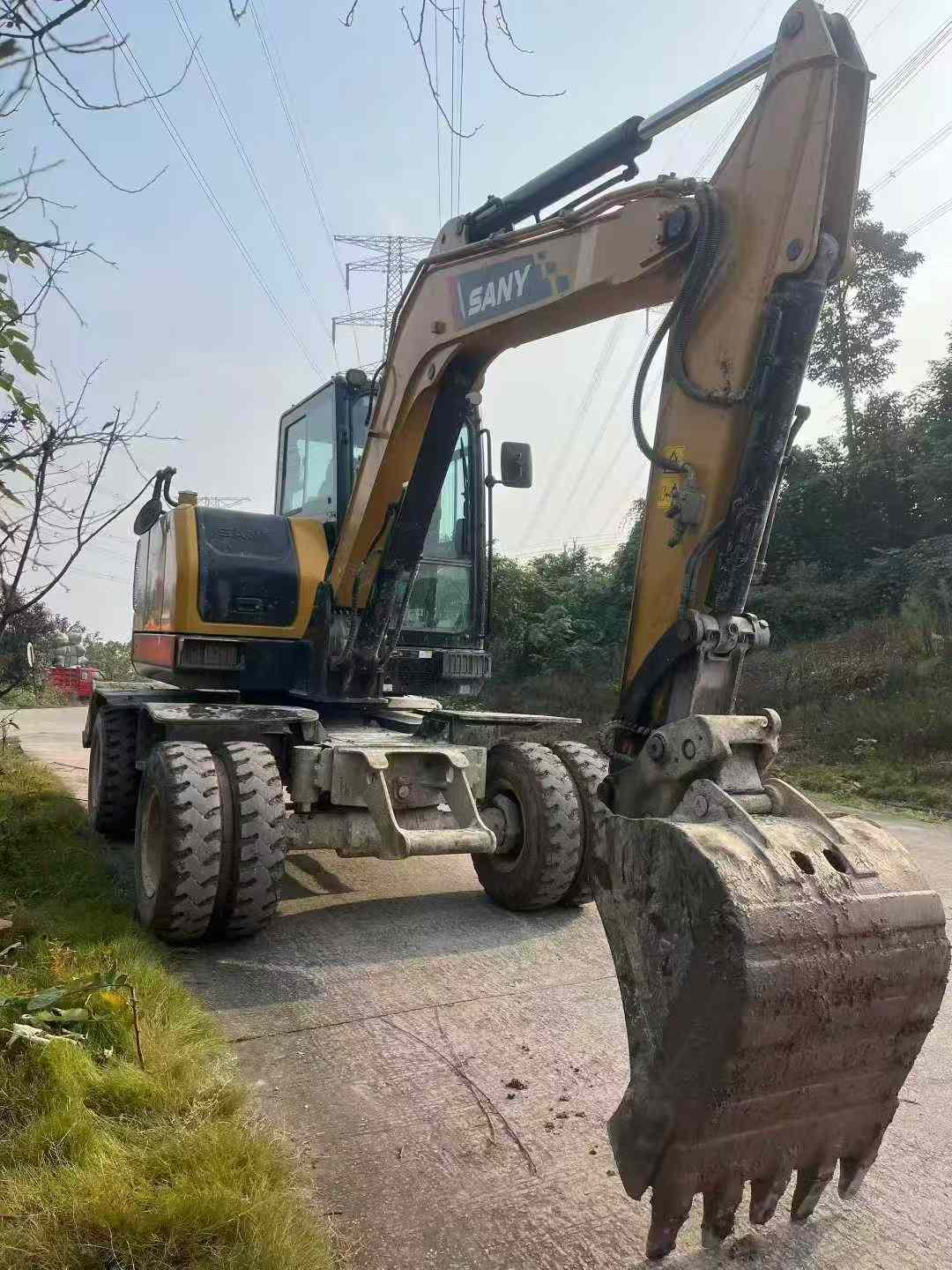 Buy Sany SY65W Used Excavator / 5 Used Sany SY65W Excavator 2024 Model / 5