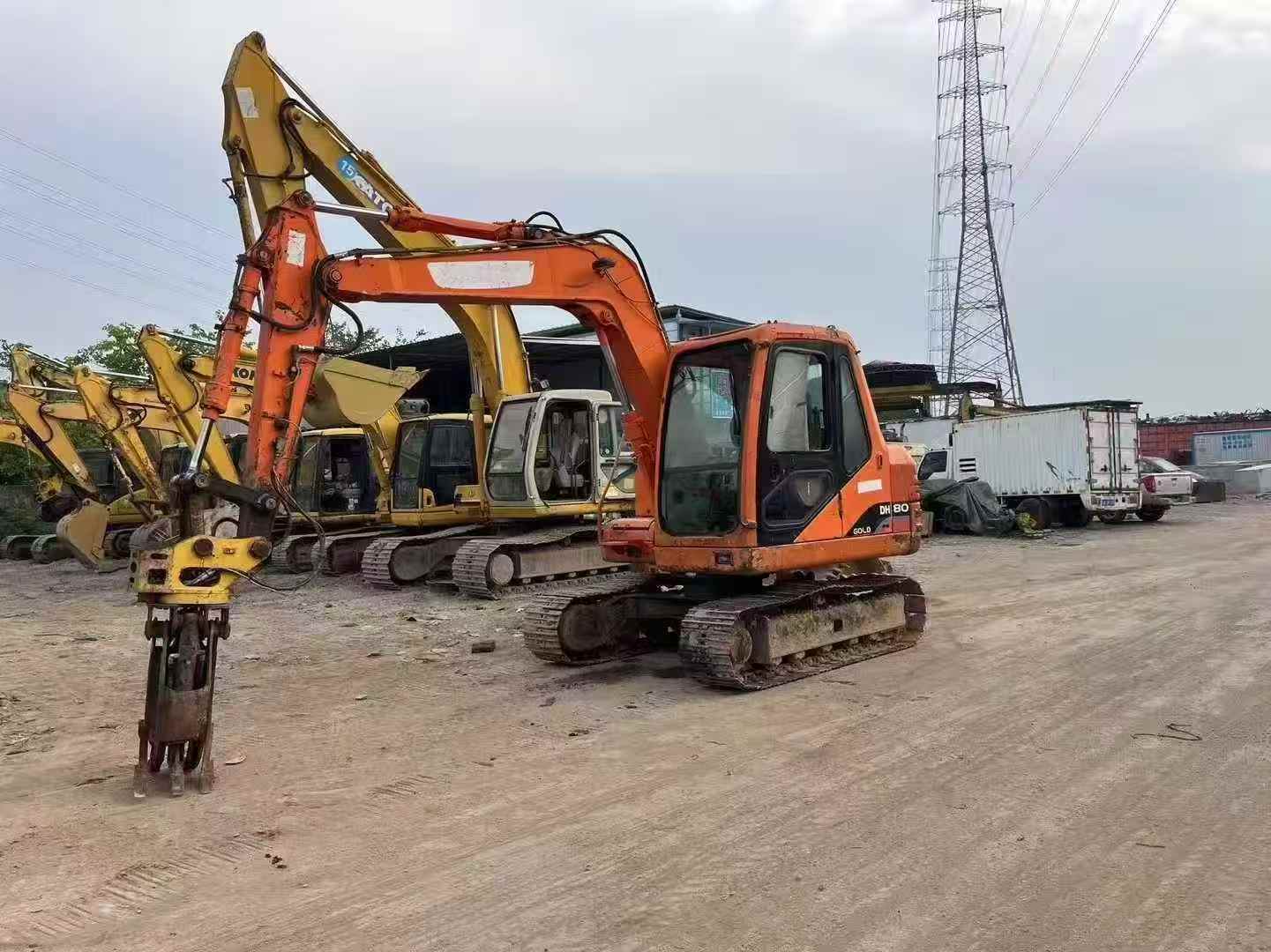 Buy Doosan DX80 Used Excavator / 4 Used Doosan DX80 Excavator 2016 Model / 4