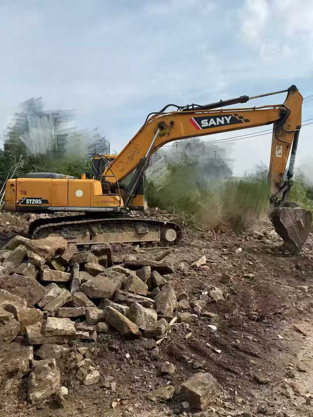 Buy Sany SY205C-9 Used Excavator / 1