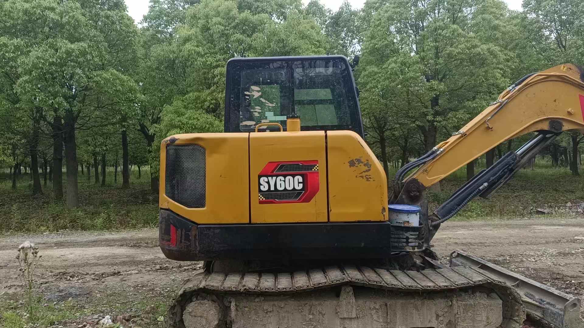 Buy Sany SY60 Used Excavator / 3 Used Sany SY60 Excavator 2023 Model / 3