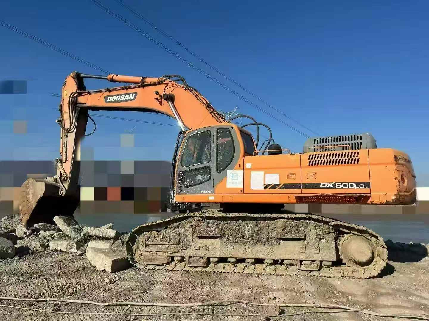 Buy Doosan DX500 Used Excavator / 3 Used Doosan DX500 Excavator 2016 Model / 3