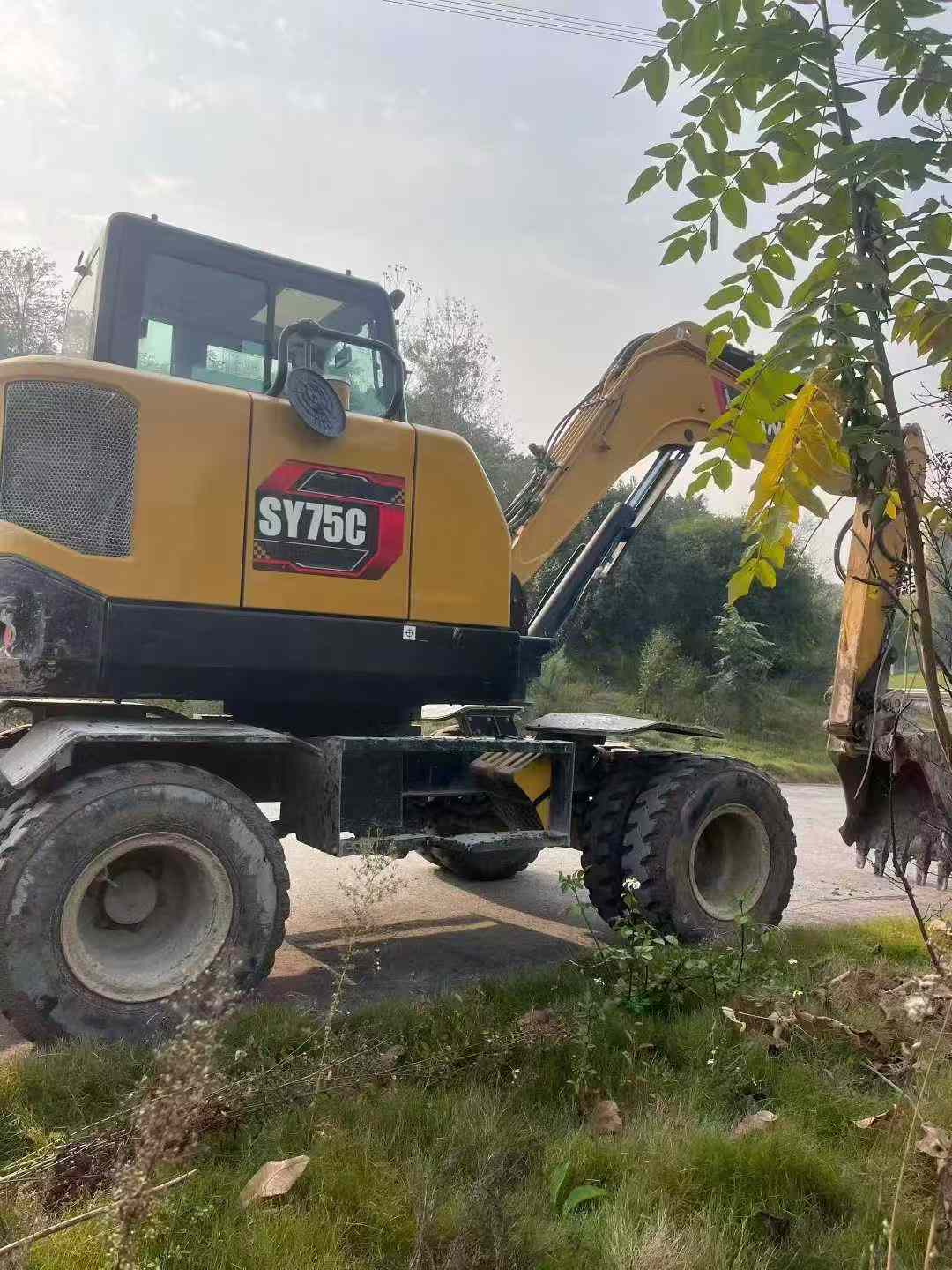 Buy Sany SY65W Used Excavator / 3 Used Sany SY65W Excavator 2024 Model / 3