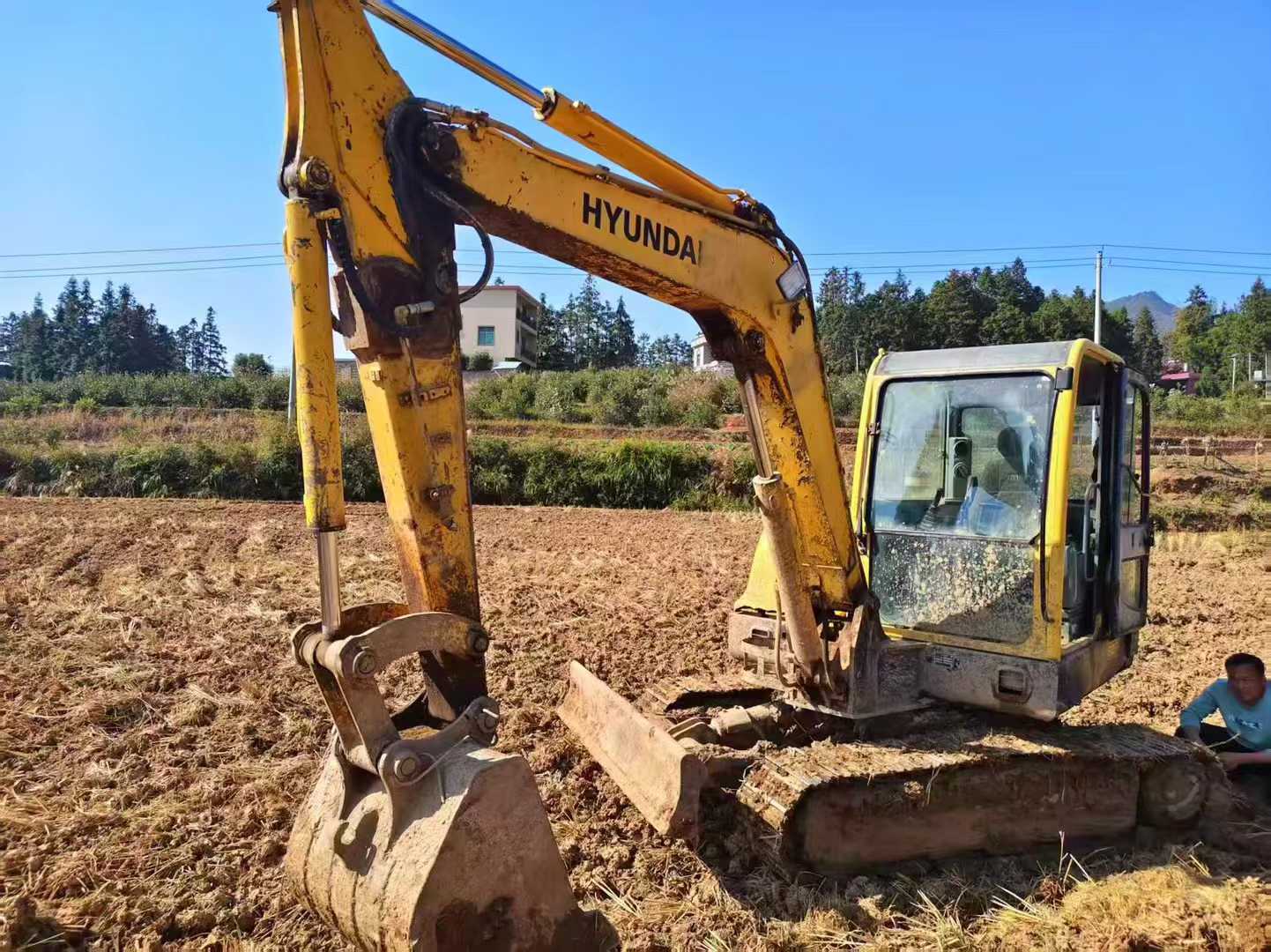 Buy Hyundai R60-7 Used Excavator / 3 Used Hyundai R60-7 Excavator 2016 Model / 3