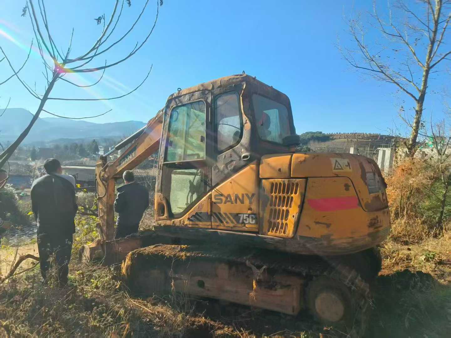 Buy Sany SY75 Used Excavator / 2 Used Sany SY75 Excavator 2016 Model / 2