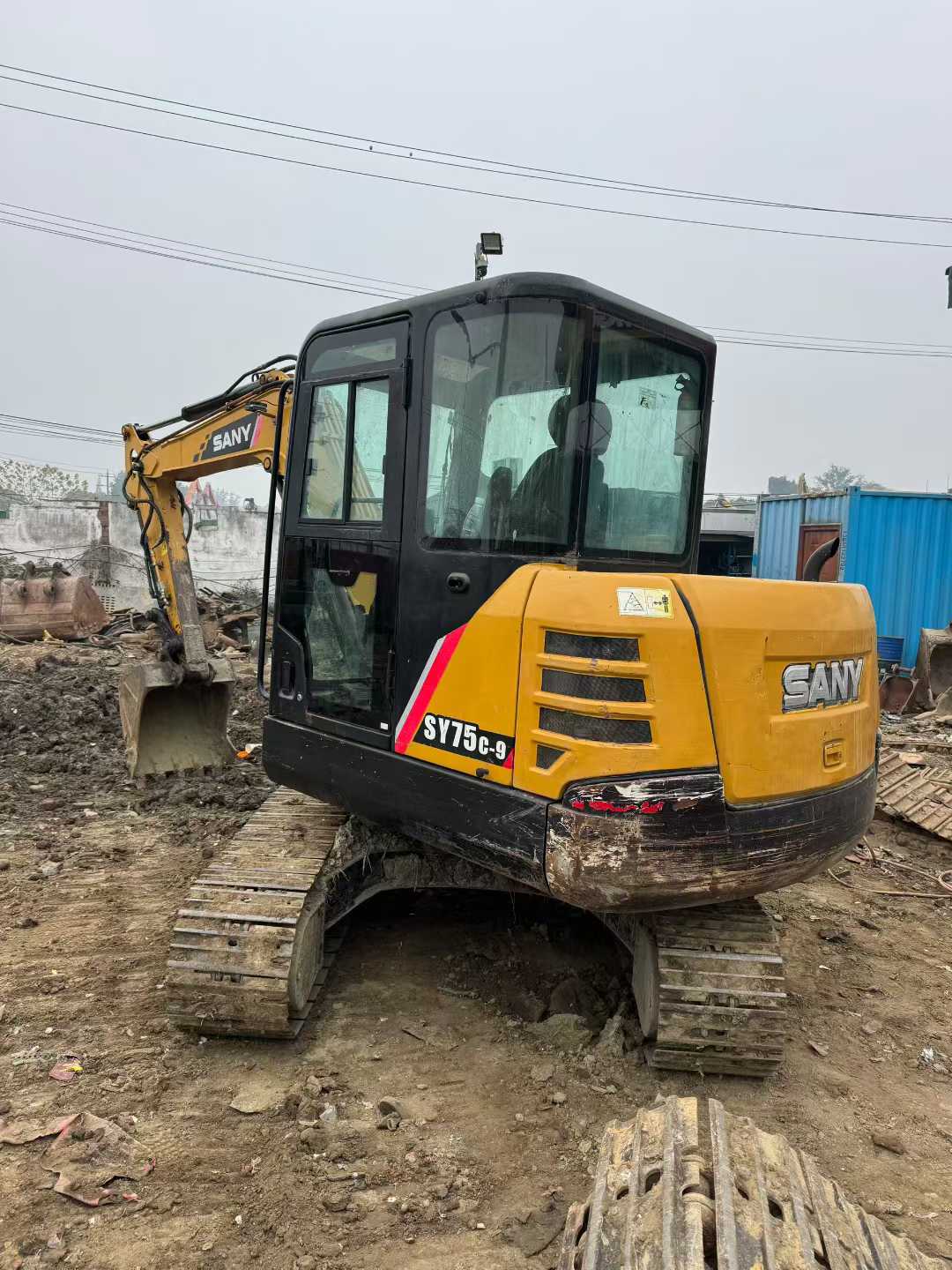 Buy Sany SY55 Used Excavator / 4 Used Sany SY55 Excavator 2019 Model / 4