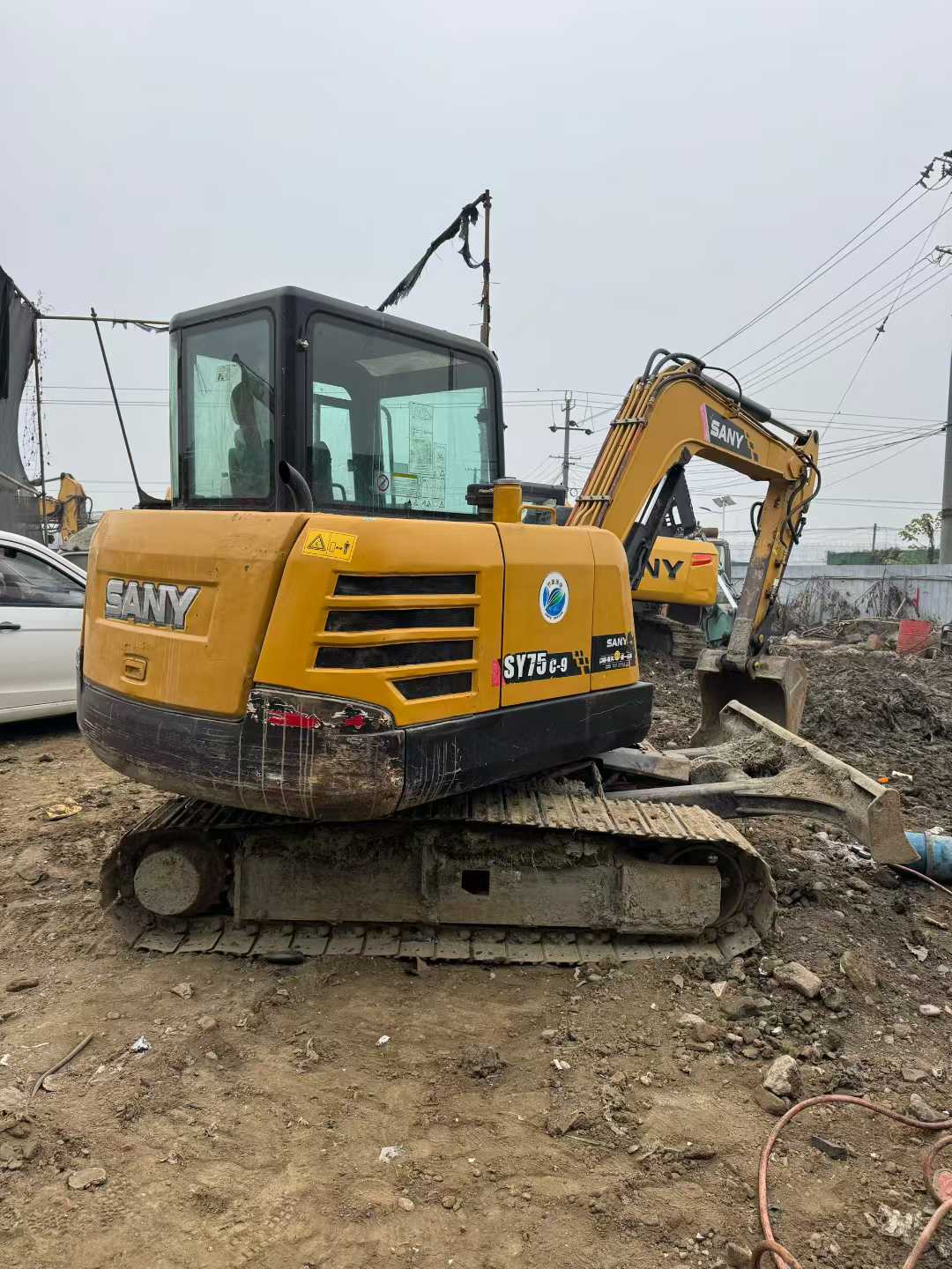 Buy Sany SY55 Used Excavator / 1