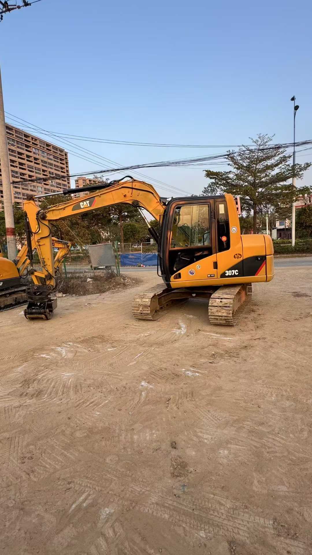 Buy Caterpillar 307C Used Excavator / 1