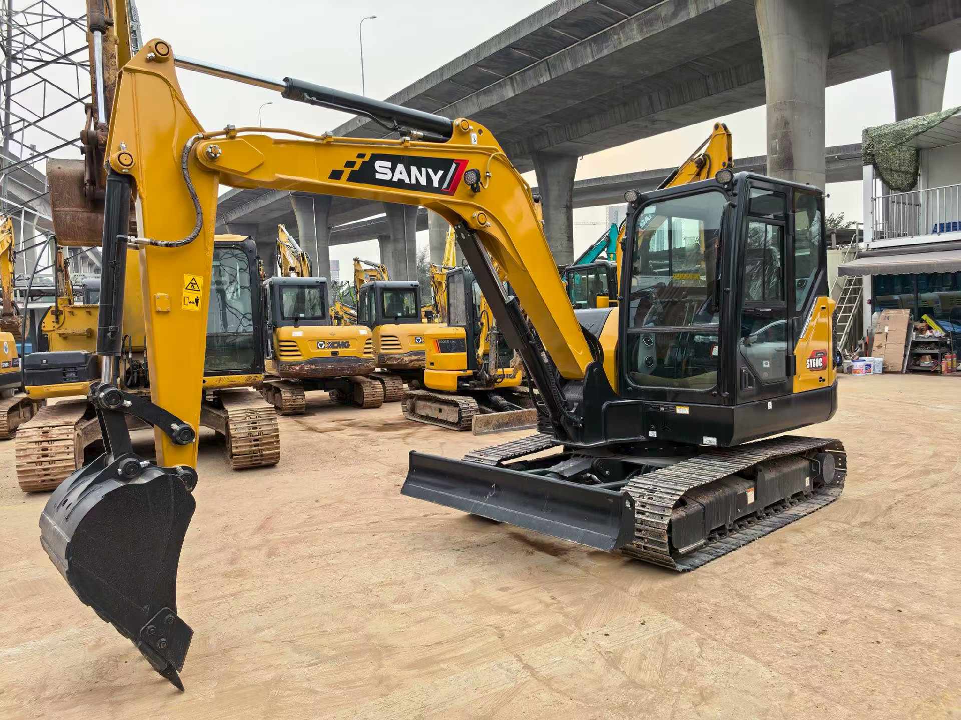 Buy Sany SY60 Used Excavator / 4 Used Sany SY60 Excavator 2025 Model / 4