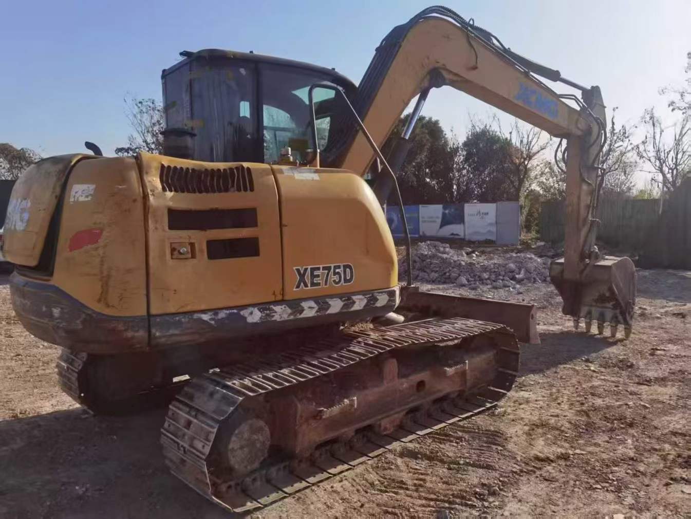 Buy XCMG XE75WD Used Excavator / 6 Used XCMG XE75WD Excavator 2017 Model / 6