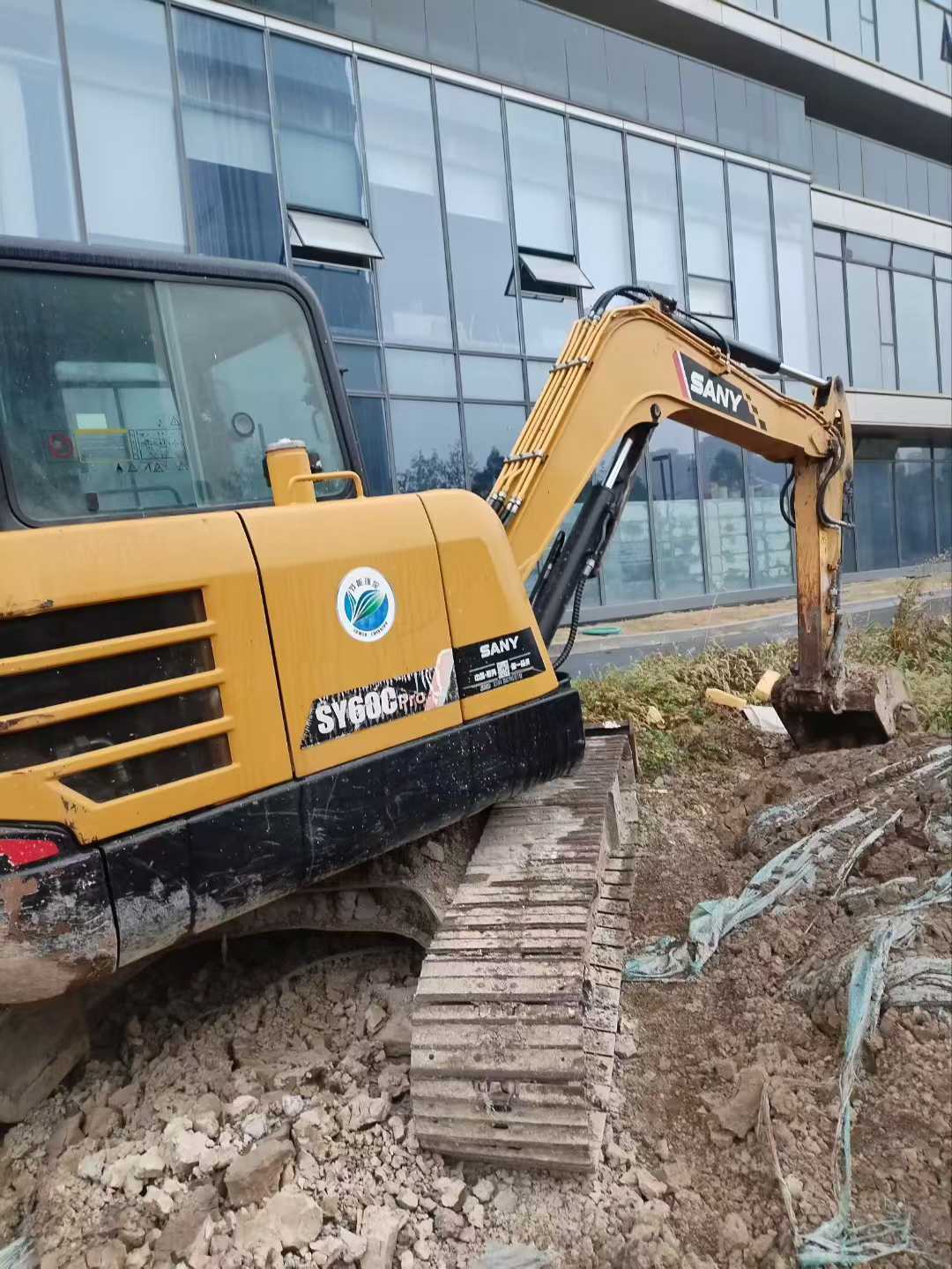 Buy Sany SY55 Used Excavator / 3 Used Sany SY55 Excavator 2021 Model / 3