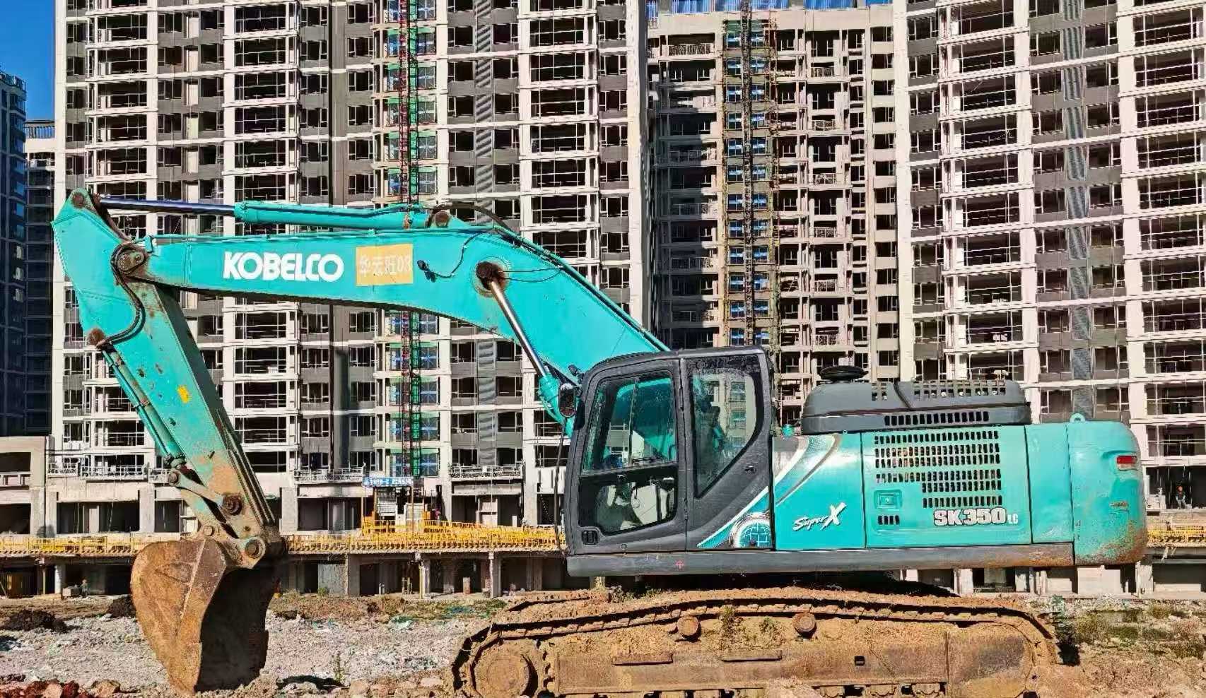 Buy Kobelco SK350LC-10 SuperX Used Excavator / 1
