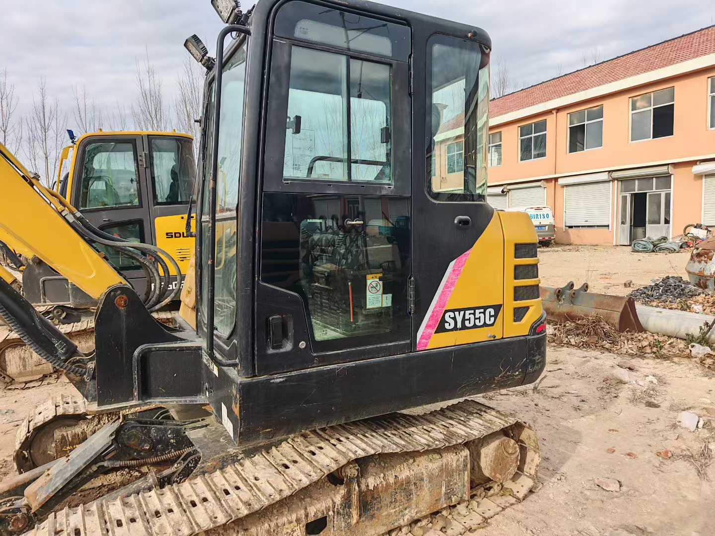 Buy Sany SY55 Used Excavator / 9 Used Sany SY55 Excavator 2016 Model / 9