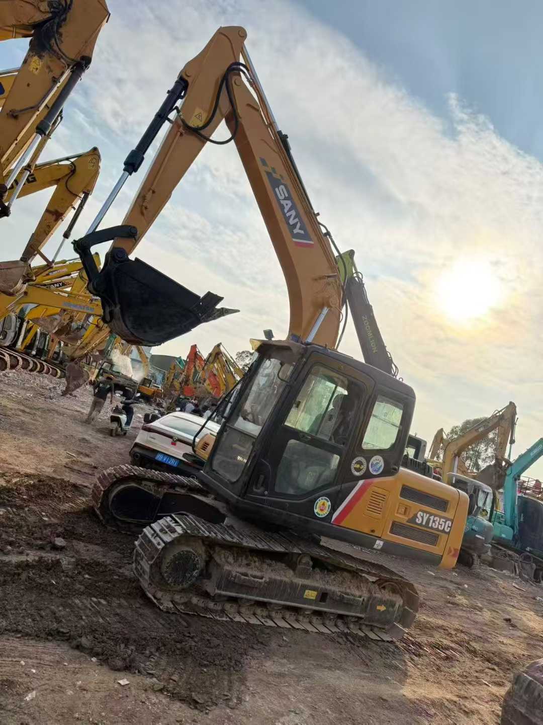 Buy Sany SY115C Used Excavator / 3 Used Sany SY115C Excavator 2016 Model / 3