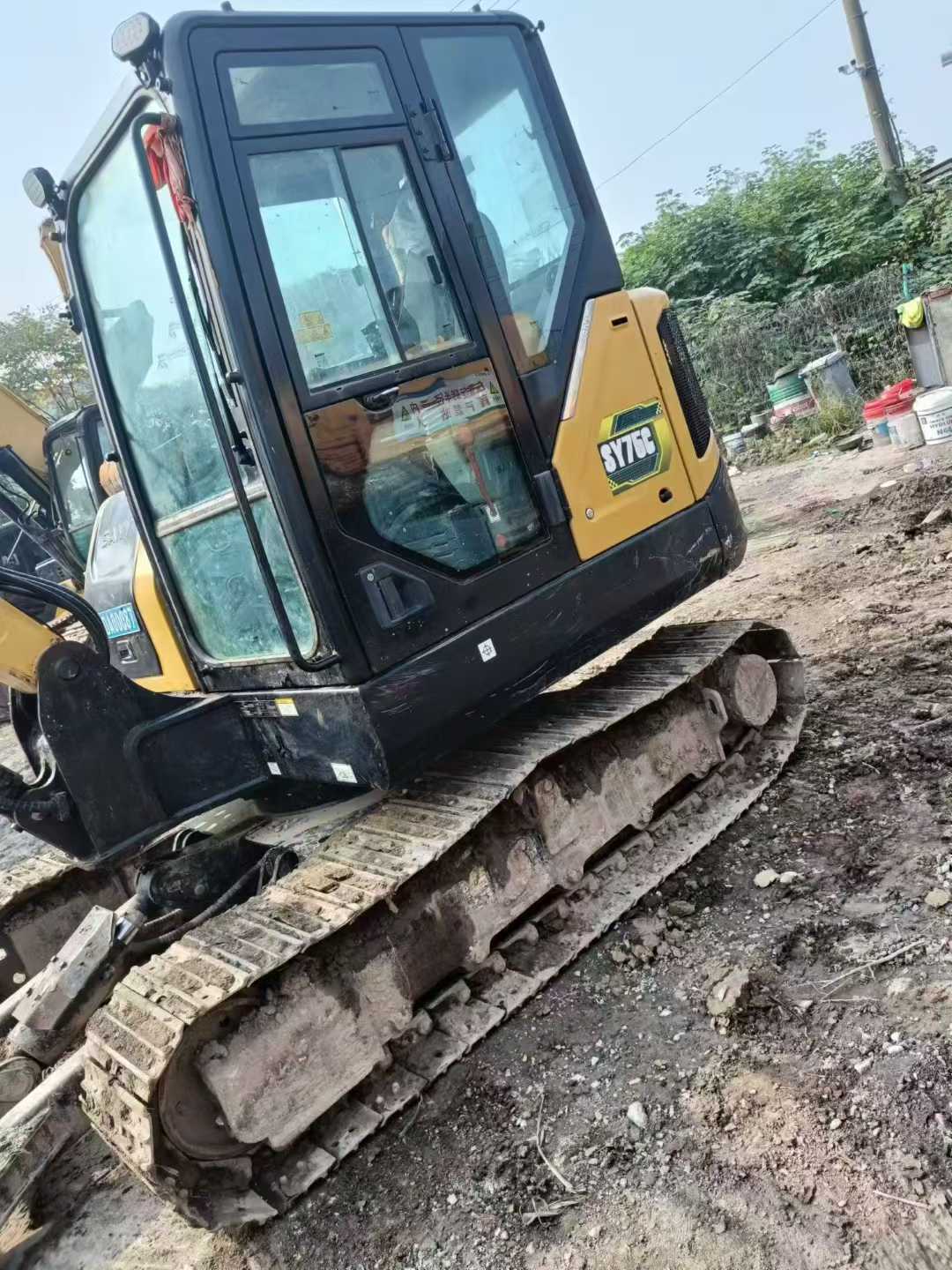 Buy Sany SY55 Used Excavator / 5 Used Sany SY55 Excavator 2023 Model / 5