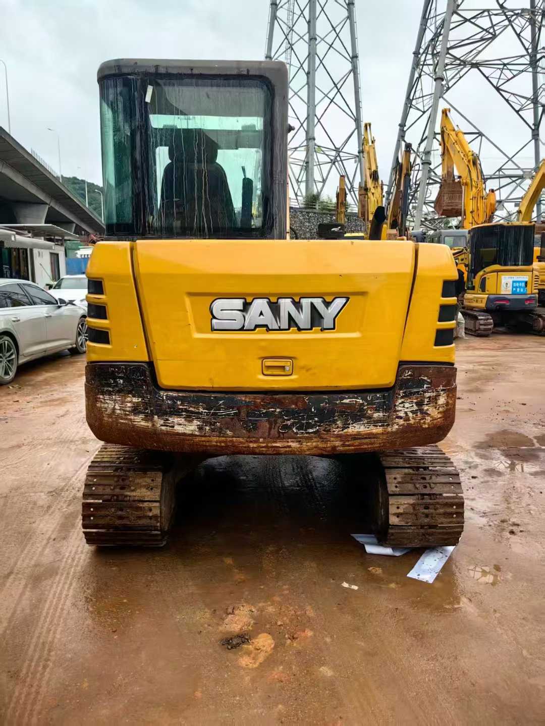 Buy Sany SY55 Used Excavator / 4 Used Sany SY55 Excavator 2016 Model / 4