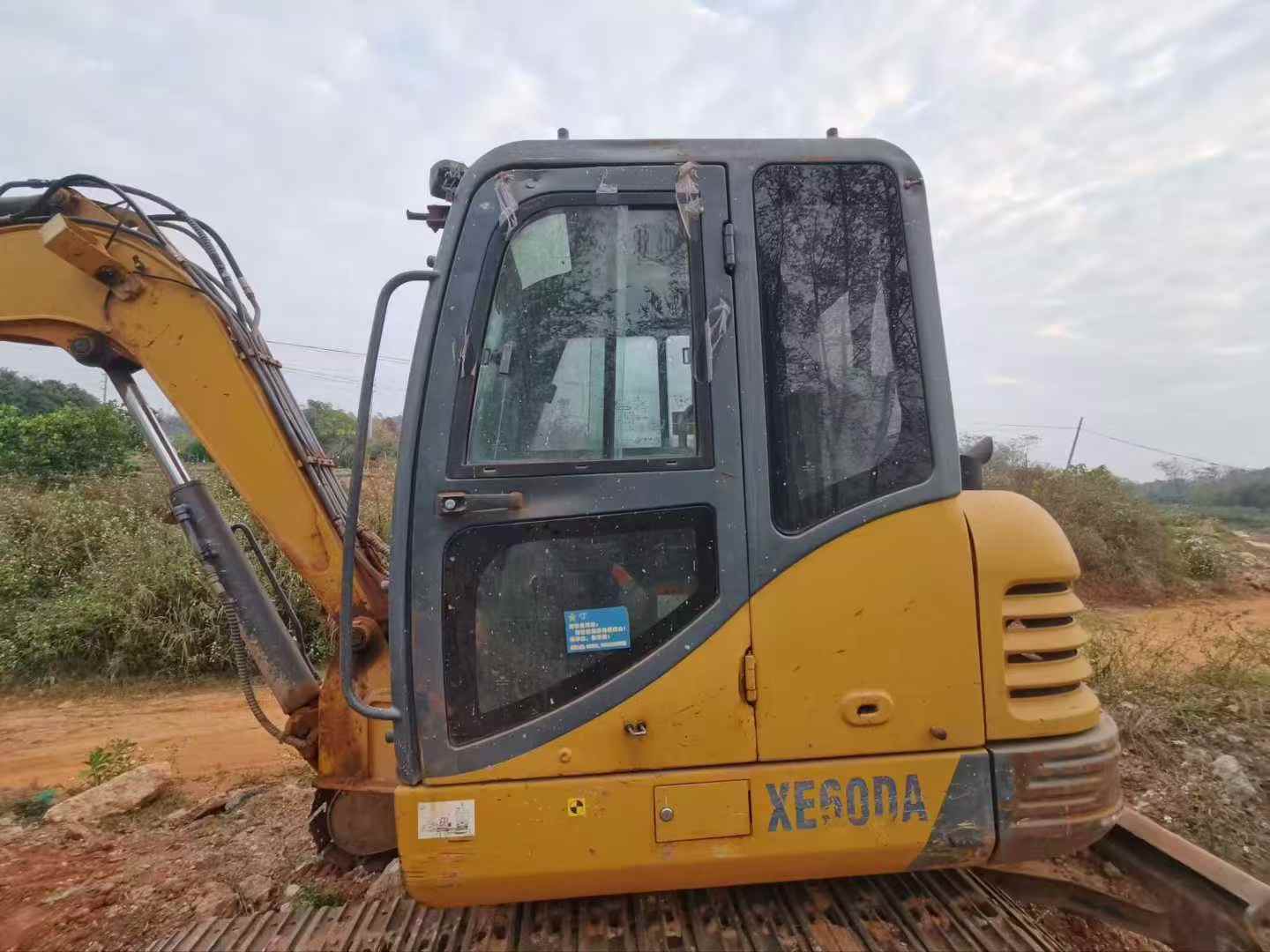 Buy XCMG XE60DA Used Excavator / 1