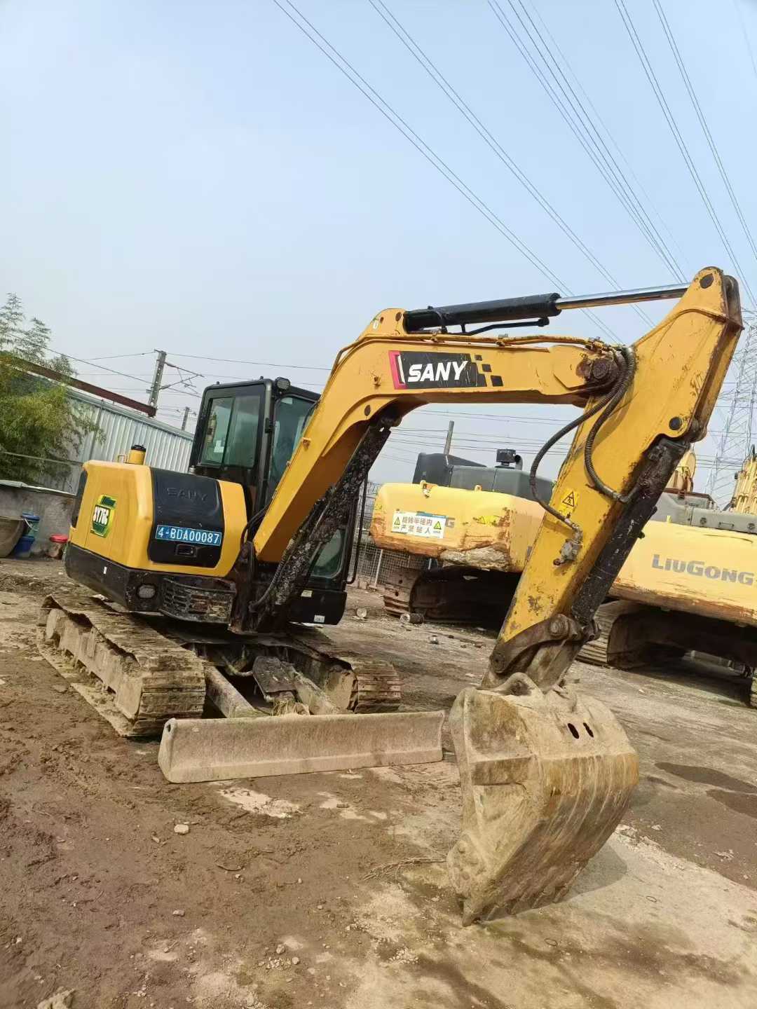 Buy Sany SY55 Used Excavator / 4 Used Sany SY55 Excavator 2023 Model / 4