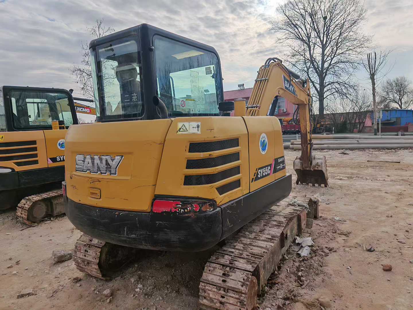Buy Sany SY55 Used Excavator / 2 Used Sany SY55 Excavator 2016 Model / 2