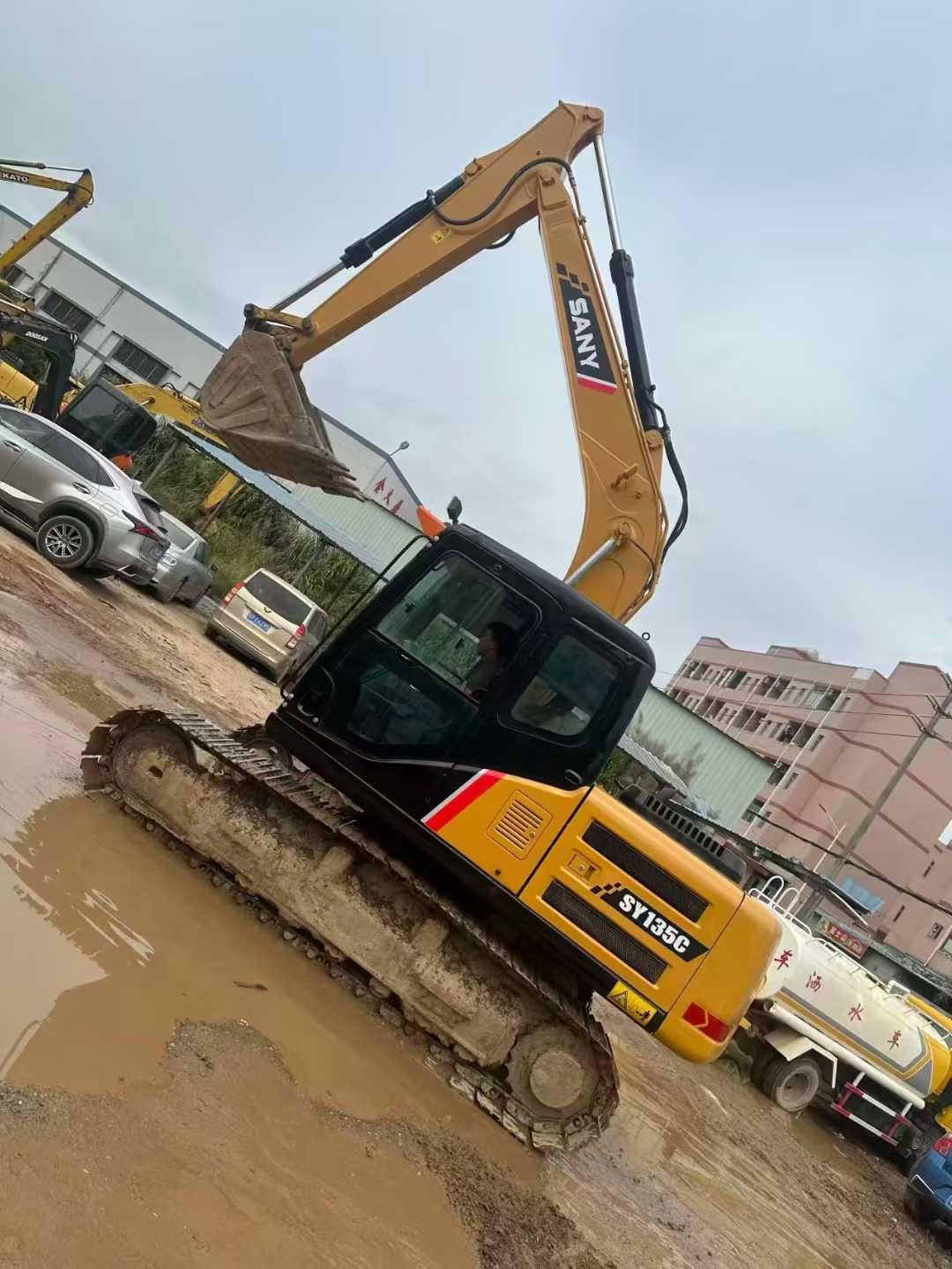 Buy Sany SY135 Used Excavator / 4 Used Sany SY135 Excavator 2016 Model / 4