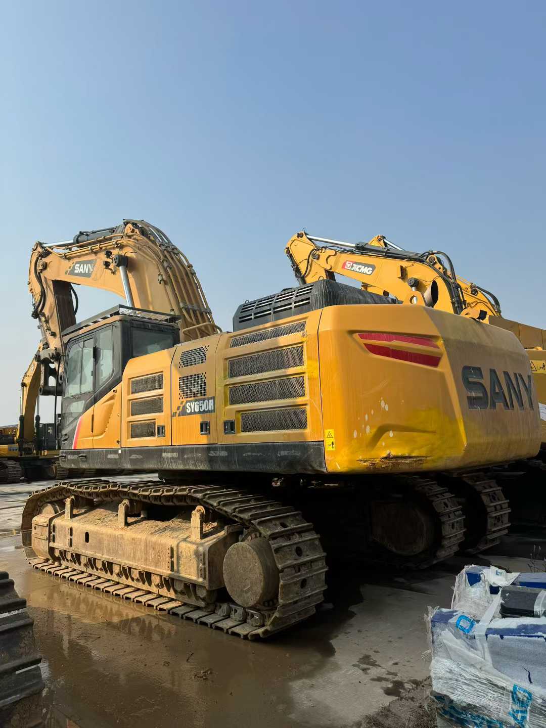 Buy Sany SY650H Used Excavator / 3 Used Sany SY650H Excavator 2022 Model / 3