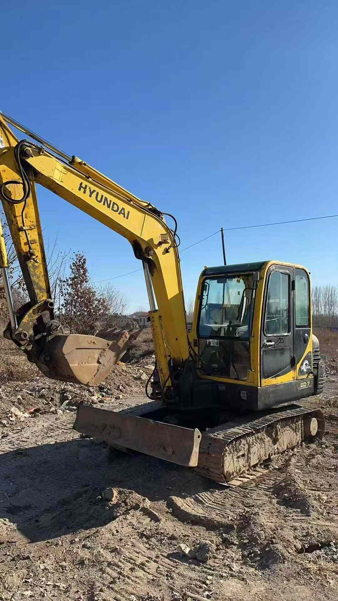 Buy Hyundai R60-7 Used Excavator / 3 Used Hyundai R60-7 Excavator 2016 Model / 3