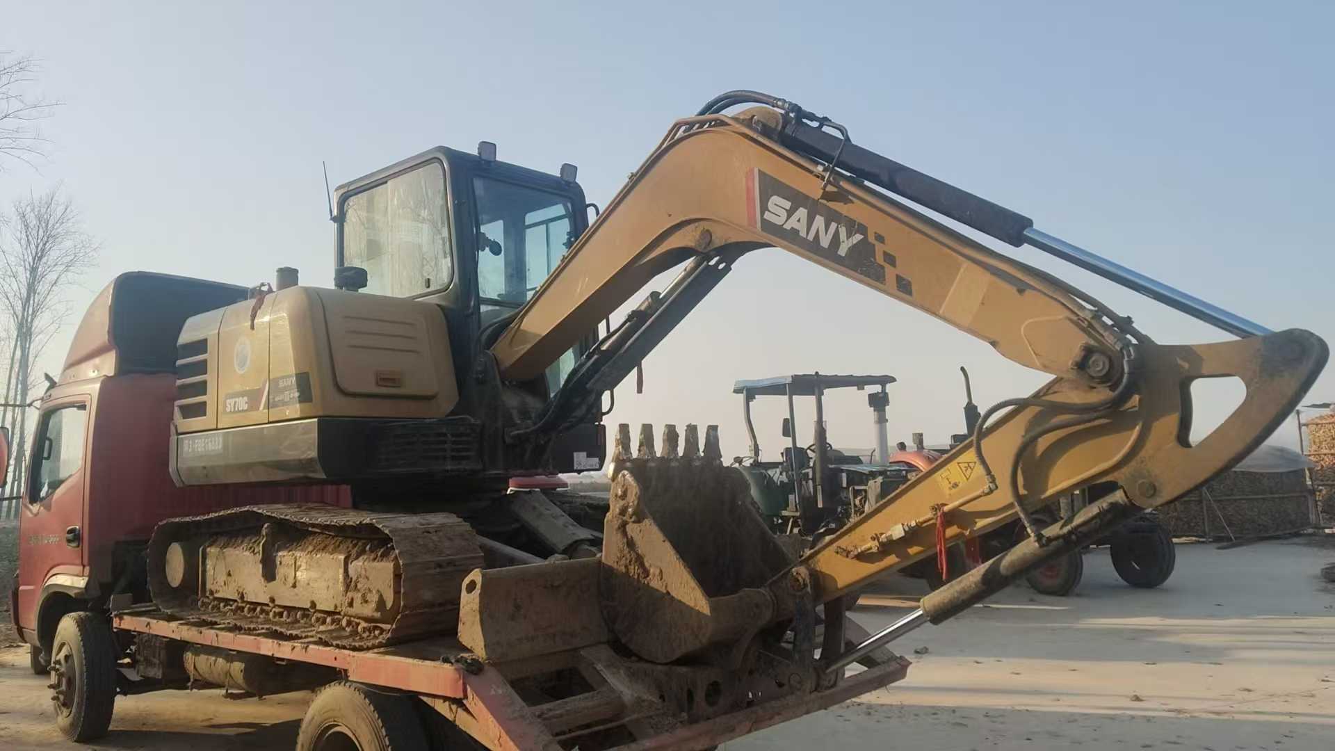Buy Sany SY55 Used Excavator / 5 Used Sany SY55 Excavator 2021 Model / 5