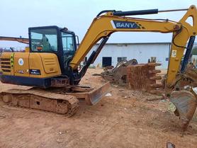 Buy Sany SY55 Used Excavator / 3 Used Sany SY55 Excavator 2018 Model / 3