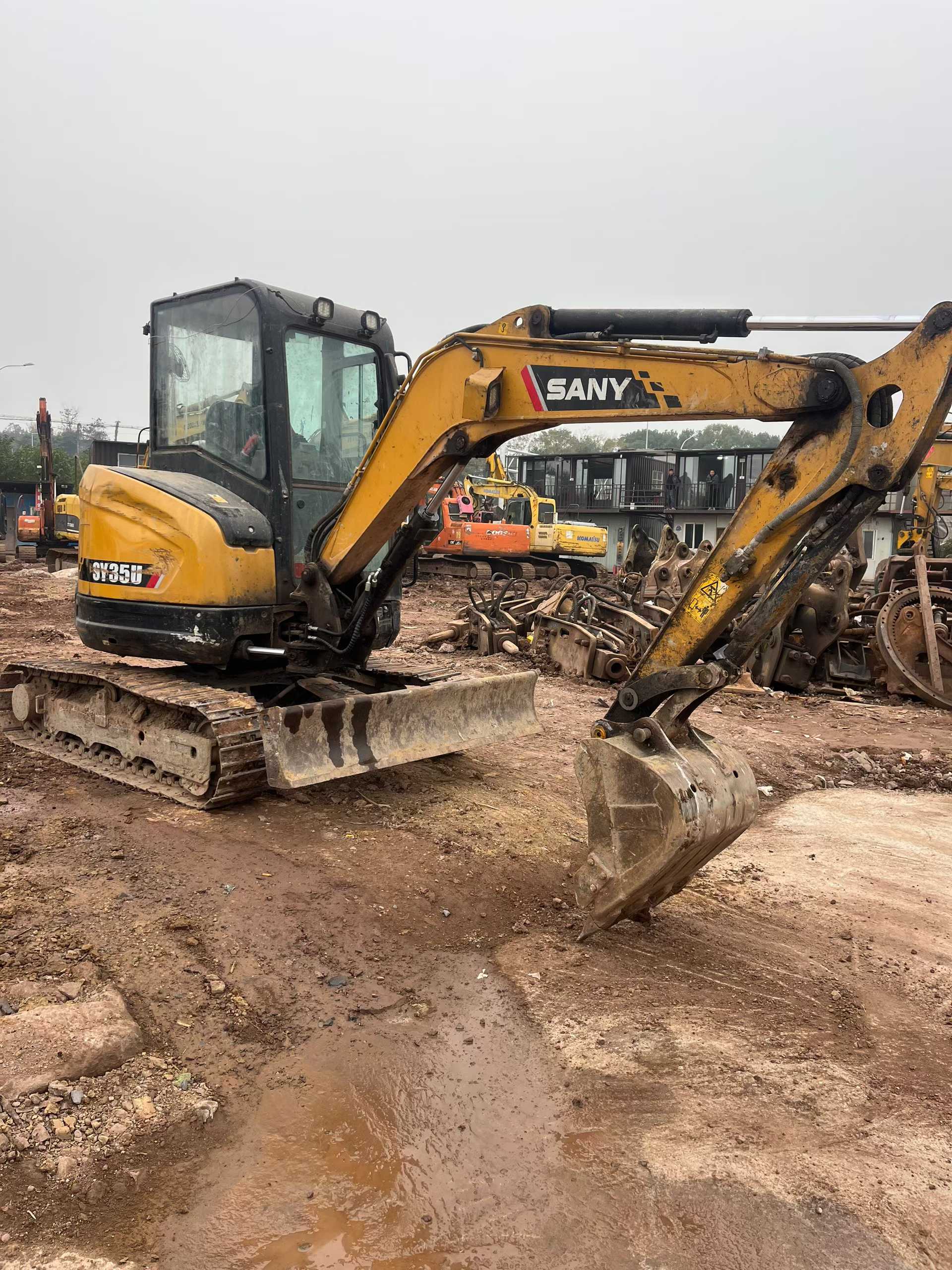 Buy Sany SY35U Used Excavator / 2 Used Sany SY35U Excavator 2021 Model / 2