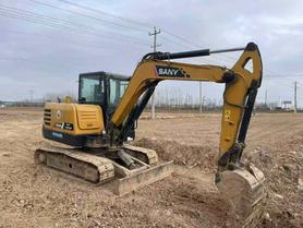 Buy Sany SY55 Used Excavator / 4 Used Sany SY55 Excavator 2019 Model / 4