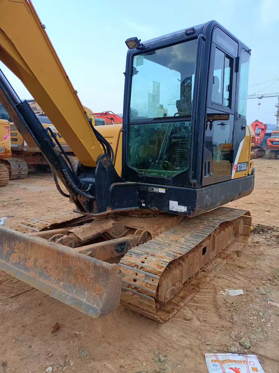 Buy Sany SY55 Used Excavator / 1
