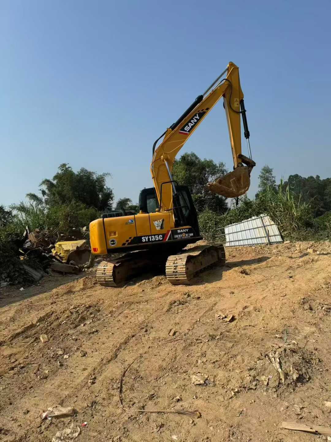 Buy Sany SY135 Used Excavator / 2 Used Sany SY135 Excavator 2016 Model / 2