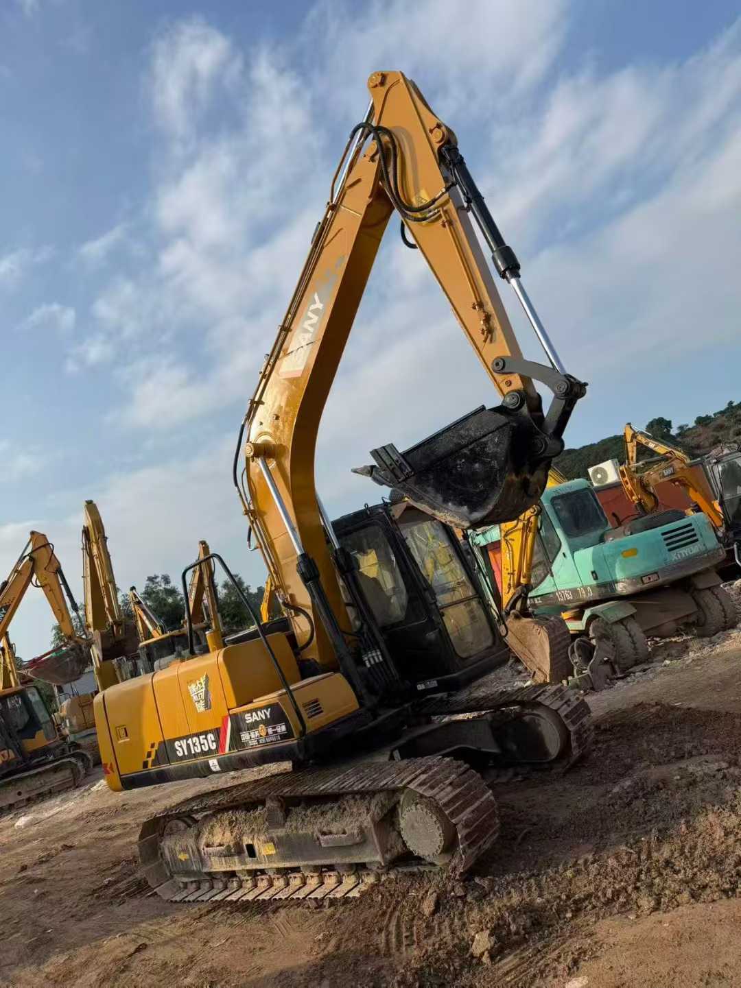 Buy Sany SY115C Used Excavator / 4 Used Sany SY115C Excavator 2016 Model / 4