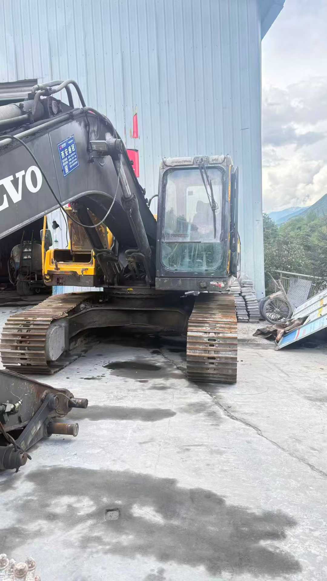Buy Volvo EW50 Used Excavator / 3 Used Volvo EW50 Excavator 2018 Model / 3