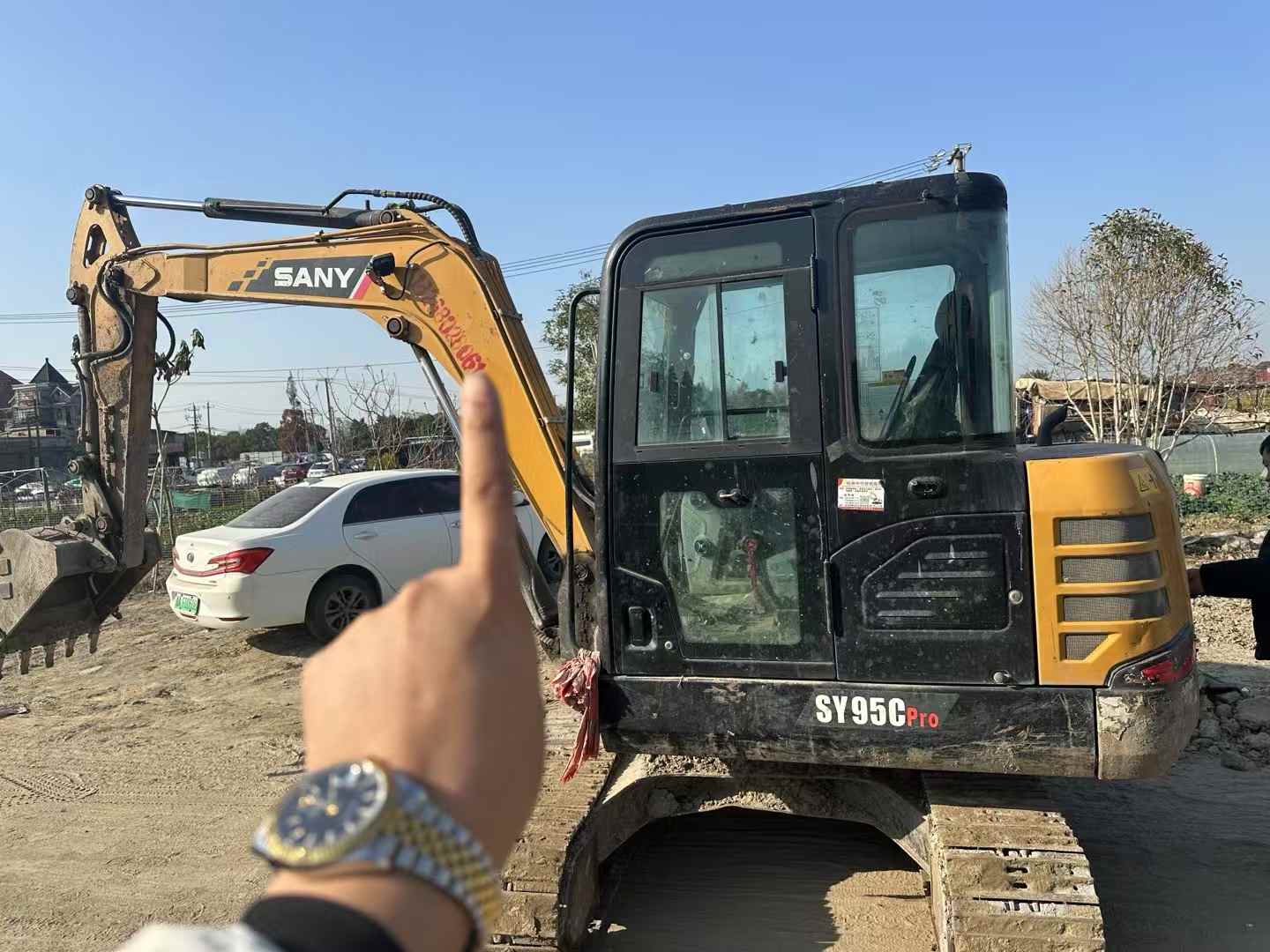 Buy Sany SY55 Used Excavator / 7 Used Sany SY55 Excavator 2022 Model / 7