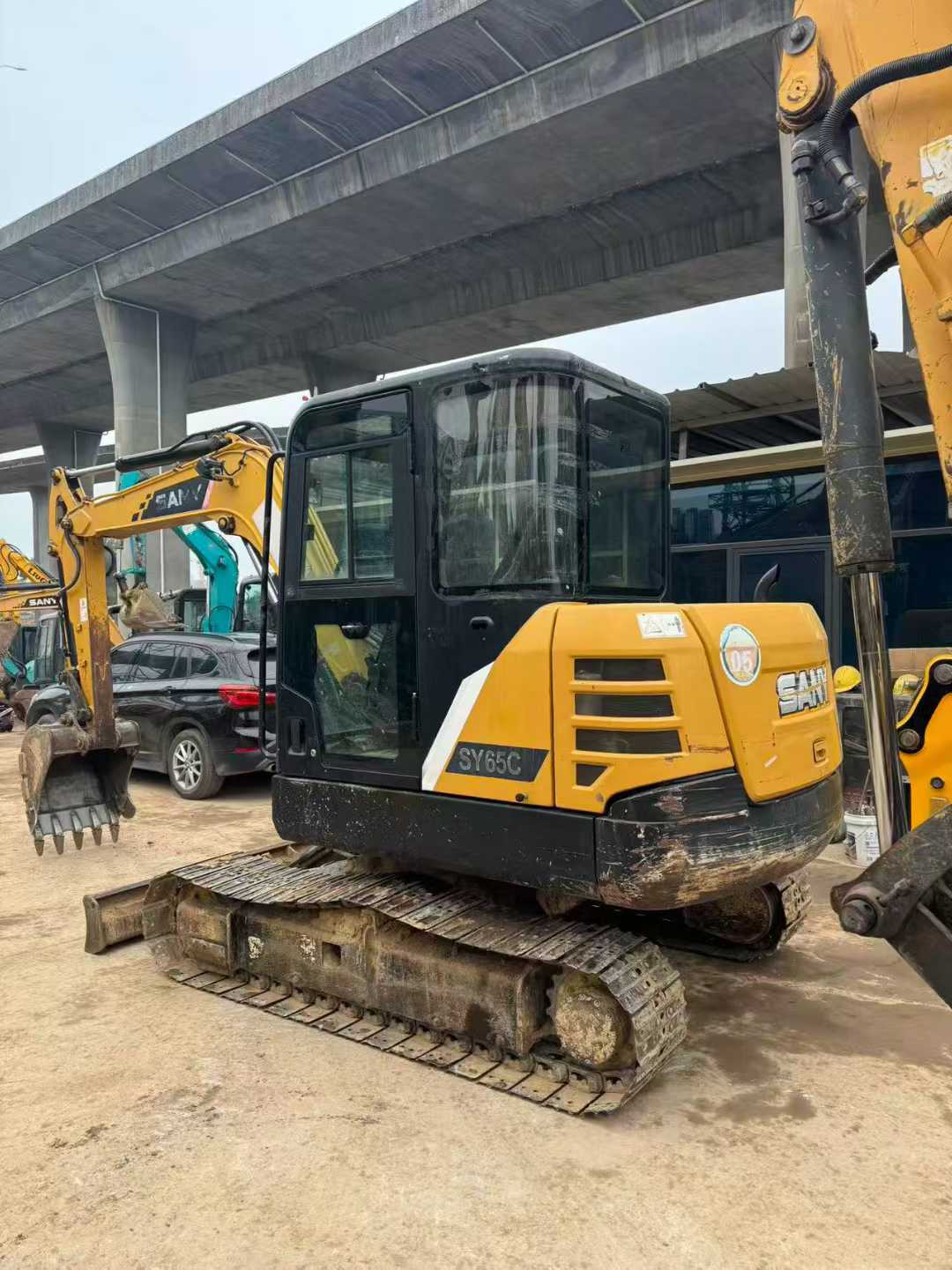 Buy Sany SY55 Used Excavator / 3 Used Sany SY55 Excavator 2016 Model / 3