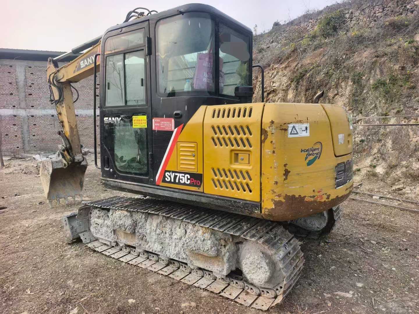 Buy Sany SY75 Used Excavator / 5 Used Sany SY75 Excavator 2016 Model / 5