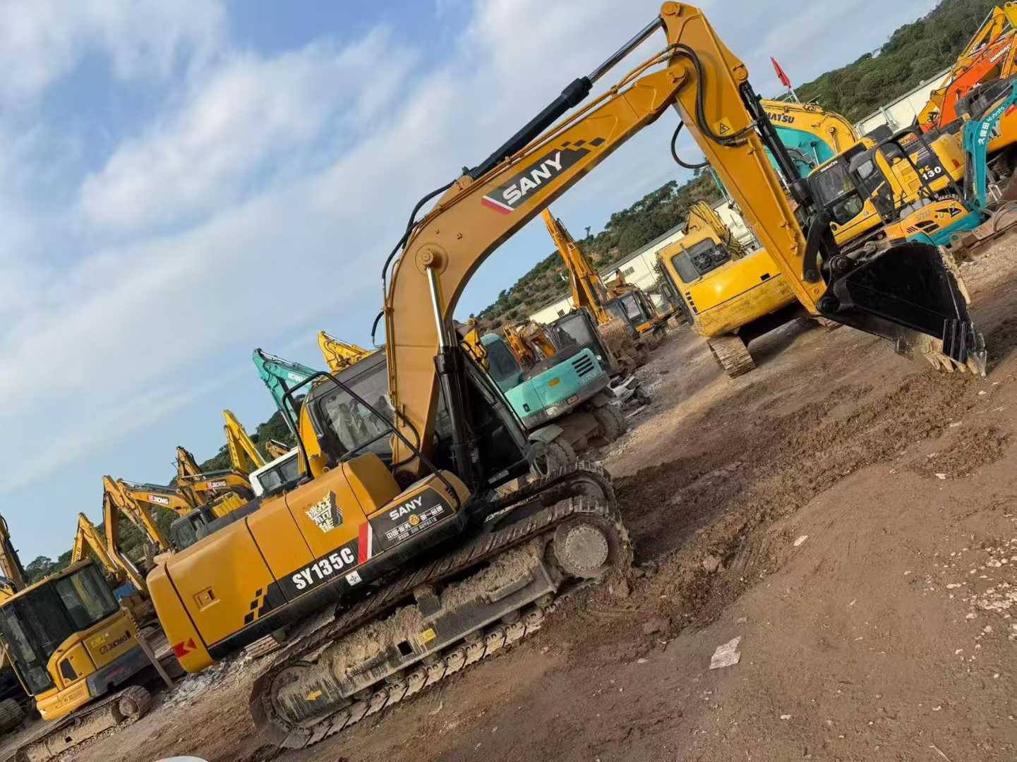 Buy Sany SY115C Used Excavator / 2 Used Sany SY115C Excavator 2016 Model / 2