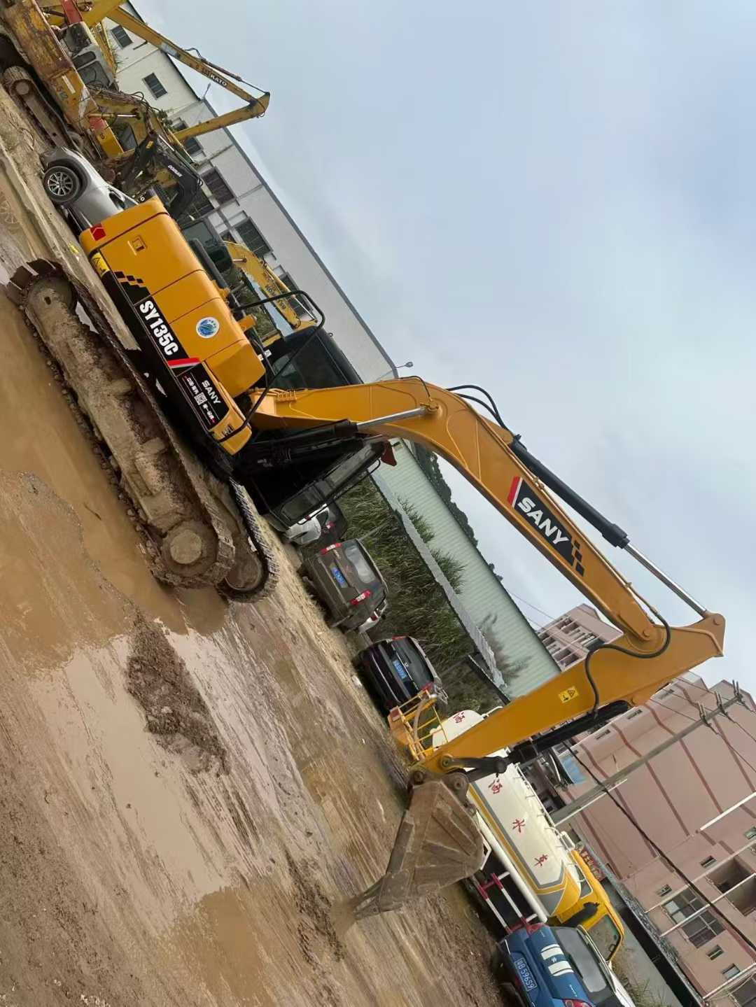 Buy Sany SY135 Used Excavator / 2 Used Sany SY135 Excavator 2016 Model / 2