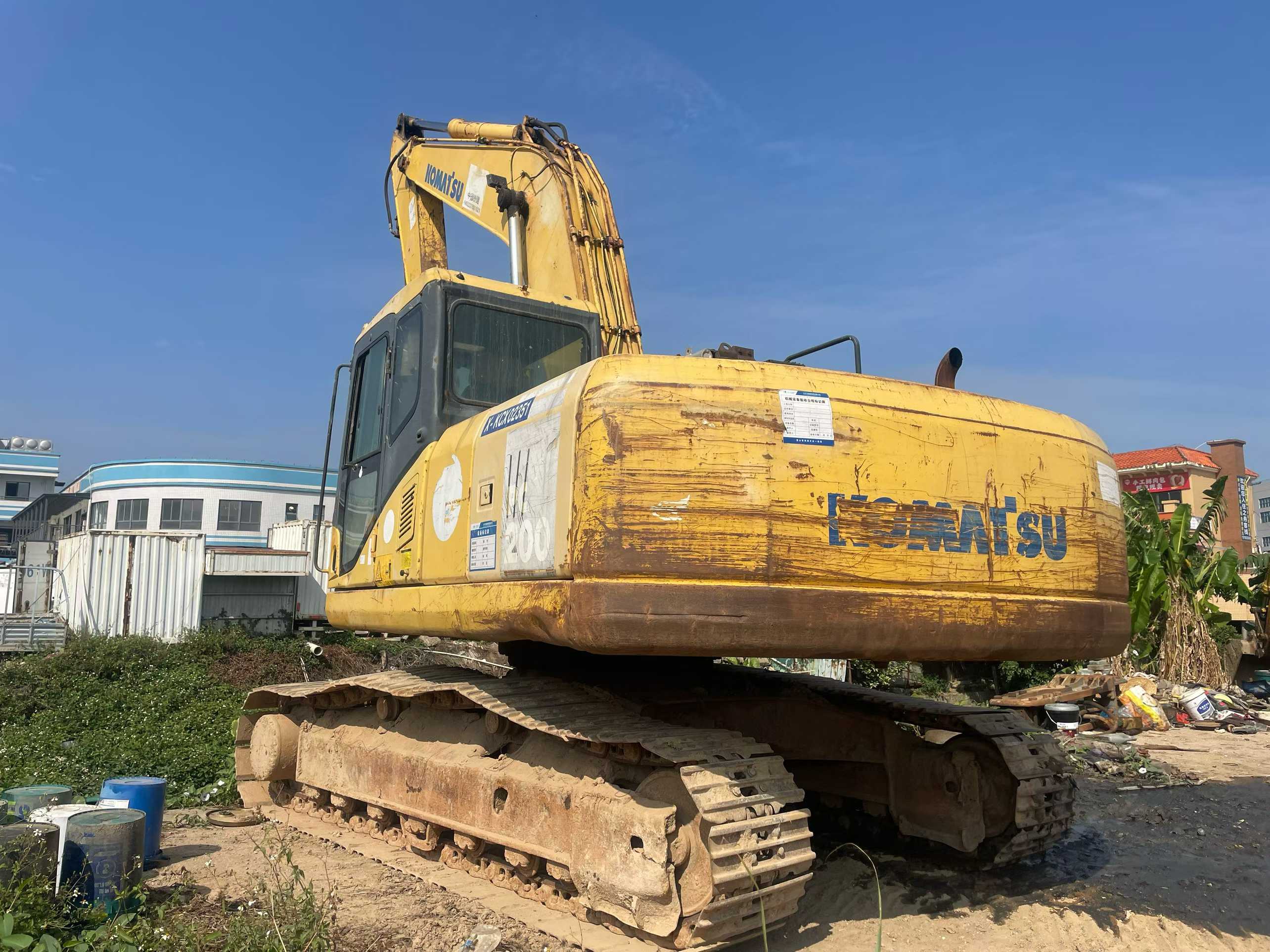 Buy Komatsu PW200-7 Used Excavator / 3 Used Komatsu PW200-7 Excavator 2016 Model / 3