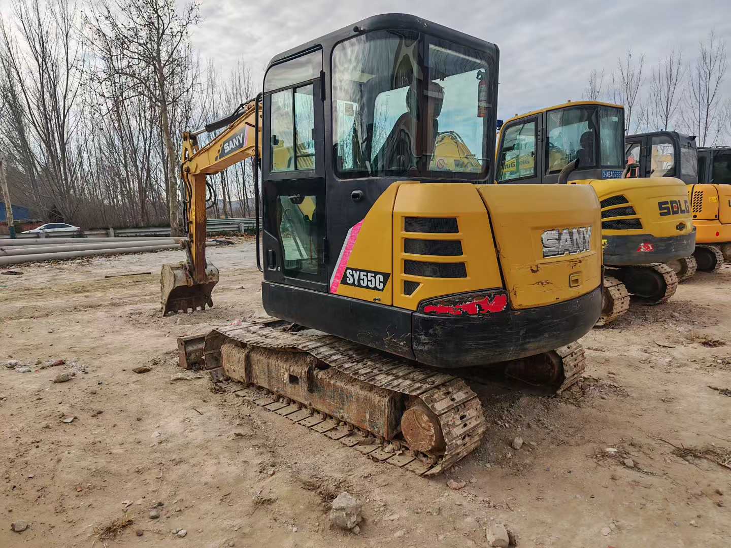 Buy Sany SY55 Used Excavator / 1